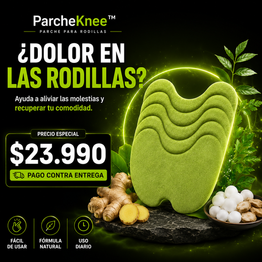 ParcheKnee™ Pack de 10 unidades - Alivia dolores de rodilla